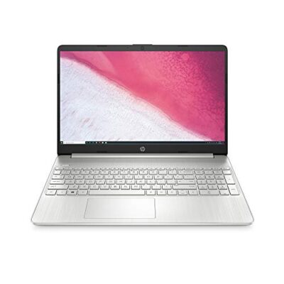 HP 15.6-inch HD Laptop, AMD Ryzen 3 3200U Processor, 8 GB RAM, 256 GB SSD, Windows 10 Home in Natural Silver