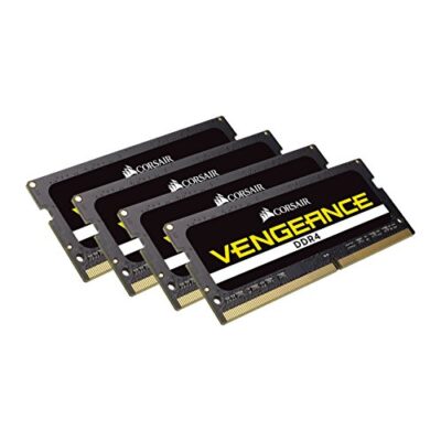 Corsair Vengeance SODIMM 64GB (4x16GB) DDR4 2666 C18 Laptop Memory Kit - Corsair ddr4