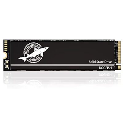 THREE COLOUR DOGFISH Dogfish 4TB M.2 NVMe SSD PCIe 4.0 Gen 4 with Graphene Thermal Pad