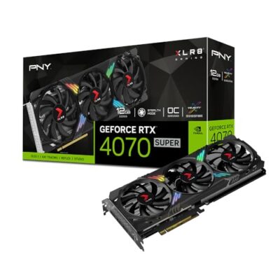 PNY GeForce RTX™ 4070 Super 12GB XLR8 Gaming Verto™ Graphics Card