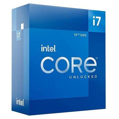 Intel Core i7-12700K Gaming Desktop Processor 12 Cores up to 5.0 GHz Unlocked LGA1700