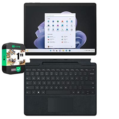 Microsoft Surface Pro 9 13" Touch Tablet Intel i7 16GB/512GB Graphite Bundle Surface Pro Signature Mechanical Keyboard Black