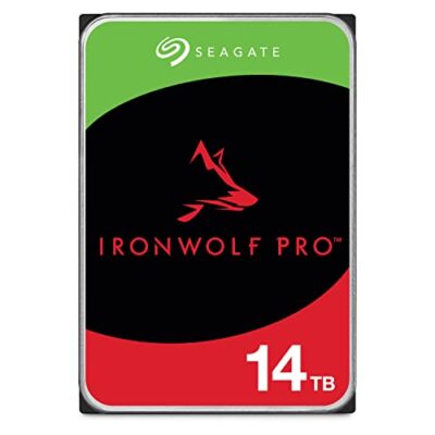 Seagate IronWolf Pro 14 TB NAS RAID Internal Hard Drive - 7,200 RPM SATA 6 Gb/s 3.5-inch
