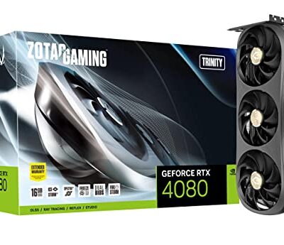 ZOTAC Gaming GeForce RTX 4080 16GB Trinity Graphics Card