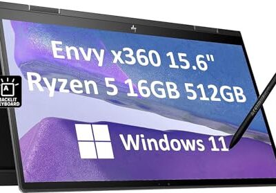 HP Envy X360 15 2-in-1 Touchscreen Laptop Black