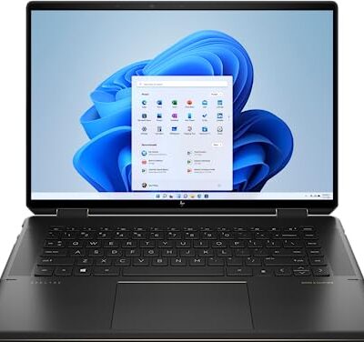 HP Spectre x360 2-in-1 Laptop 2023 16" 3072 x 1920 Touchscreen Intel Core i7-13700H 14-Core 16GB DDR4 4TB SSD Windows 10 Home Backlit Keyboard Thunderbolt 4 Face Recognition Camera Nightfall Black