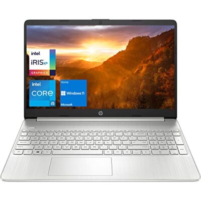 HP 15 Notebook Laptop 15.6" Full HD Intel Core i5-1135G7 32GB DDR4 1TB PCIe SSD USB Type-C Webcam Wi-Fi Windows 11 Home Silver