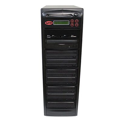 Systor Multi Media Flash Backup Center + 1 to 7 SATA Blu-ray Duplicator - Back up Different Flash Memory Drives