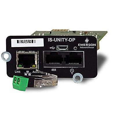 Vertiv Liebert IntelliSlot Unity-DP Network Card Black