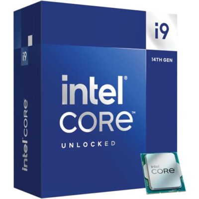 Mavark New Intel 14th Gen Raptor Lake Core i9-14900K CPU 6.0GHz Boost Speed Best Gaming CPU OC + Best Notebook Stylus Pen Light