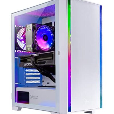 Skytech Gaming Shiva Gaming PC Desktop AMD Ryzen 5 7600X 4.7 GHz NVIDIA RTX 4060 White 7600X | 4060