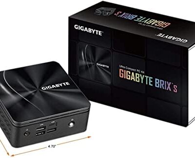 GIGABYTE BRIX GB-BRR7H-4800-BWUS Ultra Compact PC Kit Black