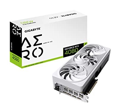 GIGABYTE GeForce RTX 4080 16GB Graphics Card AERO OC
