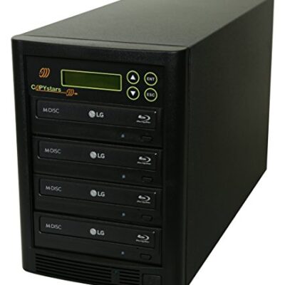 Copystars Blu-Ray-Burner DVD Duplicator 16X BD-R BDXL-MDisc CD-DVD External Burner 1 to 3 Tower
