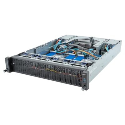 AAAwave Edge Server Barebone E283-Z90 rev. AAD1 2U Dual CPU, AMD EPYC 9004, 24x DIMM, 2X M.2, 8X PCIe Gen5 x8/x16 FHHL/x16 OCP Slots, 4X Gen4 NVMe/SATA/SAS Bays Black