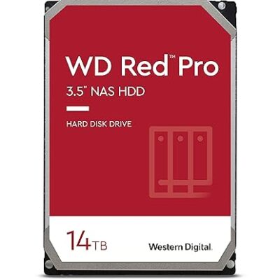 Western Digital 14TB WD Red Pro NAS Internal Hard Drive HDD - Red