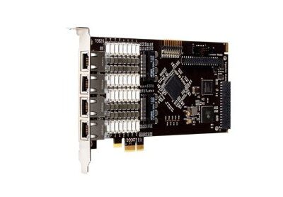 Digium Eight (8) Span Digital T1/E1/J1/PRI PCI-Express x1 Card 1TE820F