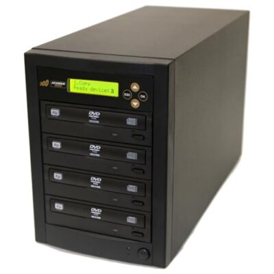 Acumen Disc DVD CD Duplicator Machine with 500GB HDD & USB 3.0 - Standalone Copy Tower