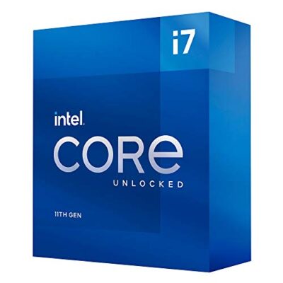 Intel Core i7-11700K Desktop Processor 8 Cores up to 5.0 GHz Unlocked LGA1200 125W