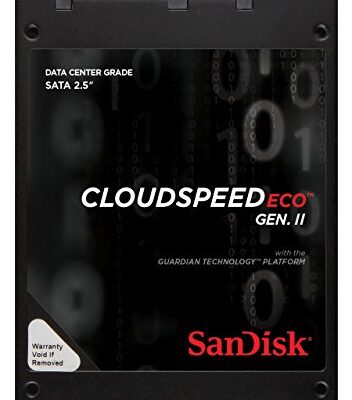 SanDisk CloudSpeed Eco 1.92 TB 2.5" Internal Solid State Drive Black