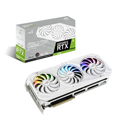ASUS ROG STRIX NVIDIA GeForce RTX™ 3090 White OC Edition Gaming Graphics Card WT
