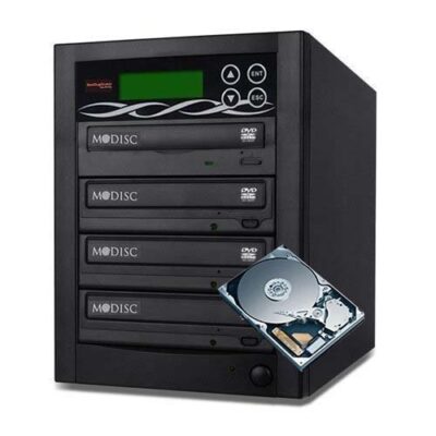 BestDuplicator Pro HD Series 5 Target External Disc DVD/CD Duplicator 500GB HDD 24x Burners