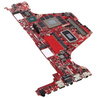 Generic Laptop Motherboard 60NR06F0-MB1411 Compatible Replacement Spare Part for Asus Zephyrus S17 GX703HS Series Intel Core i9-11900H 2.5GHz SRKT7 Processor 16GB RAM GeForce RTX3080 16GB GDDR6