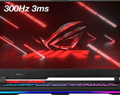 ASUS ROG Strix G15 Advantage Edition Gaming Laptop 15.6" 300Hz FHD Display Ryzen 9 5900HX AMD Radeon RX 6800M Black