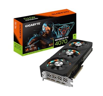 GIGABYTE GeForce RTX 4070 Gaming OC V2 12G Graphics Card Black
