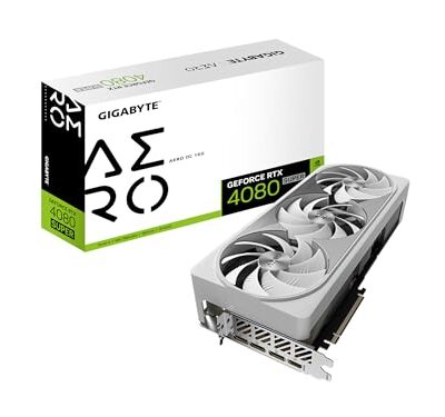 GIGABYTE GeForce RTX 4080 Super AERO OC 16G Graphics Card Black