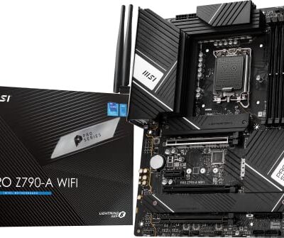 MSI PRO Z790-A WiFi ProSeries Motherboard LGA 1700 DDR5 PCIe 5.0 M.2