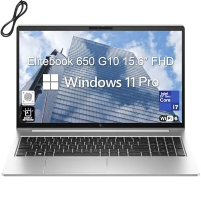 HP Elitebook 650 G10 15.6" FHD Business Laptop 13th Gen Intel i7-1355U 32GB RAM 1TB SSD Windows 11 Pro