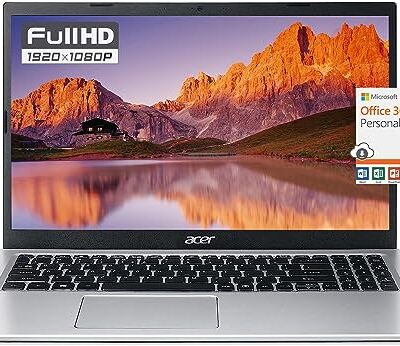 Acer Aspire Slim Business Student Laptop 15.6'' FHD Intel Celeron 12GB RAM 256GB SSD Windows 11