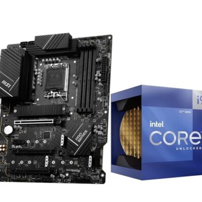 INLAND Intel Core i9-12900K 16 (8P+8E) Cores up to 5.2 GHz Unlocked LGA 1700 Desktop Processor with Integrated Intel UHD Graphics 770 Bundle with MSI PRO Z790-P WiFi DDR4 ProSeries Motherboard Intel 12th I9-12900K+ PRO Z790-P WF DDR4