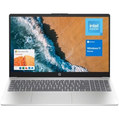 HP 15.6" Portable Laptop Silver