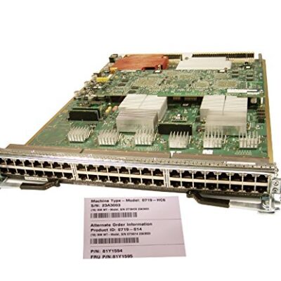 IBM 0719-HC6 48-Port Gigabit Ethernet Line Card 81Y1595
