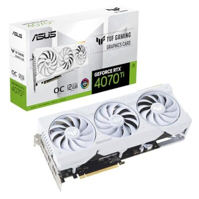 ASUS TUF Gaming NVIDIA GeForce RTX™ 4070 Ti OC White Edition Graphics Card
