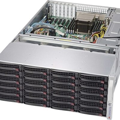Supermicro SuperChassis CSE-847BE1C-R1K28LPB 1280W 4U Rackmount Server Chassis Black