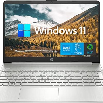HP Touchscreen 15.6'' Laptop Micro-Edge Display Intel Core i3-1115G4 16GB RAM 1TB SSD Webcam HDMI Wi-Fi USB Type-C SD Card Reader NLY MP Windows 11 Silver