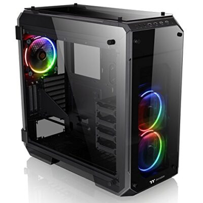 Thermaltake View 71 RGB Tempered Glass Gaming Full Tower Computer Case Black