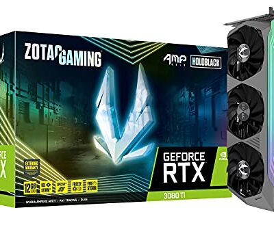ZOTAC GAMING GeForce RTX™ 3080 Ti AMP Holo 12GB GDDR6X 384-bit 19 Gbps Graphics Card, HoloBlack