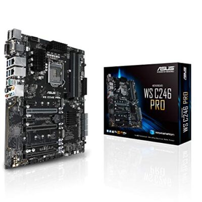 ASUS Server Workstation ATX Motherboard for 8th Generation Intel WS C246 PRO