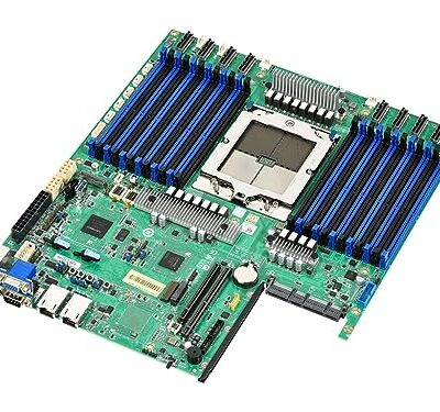 Tyan AMD EPYC Genoa Motherboard 12" x 14" with 24 DIMM Slots 2 PCIe 5.0 Riser Slots