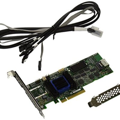 Adaptec 6405 Kit RAID 0/1/10 SATA 512MB PCIe 3.3/12V MD2/LP SFF-8087/1 Int