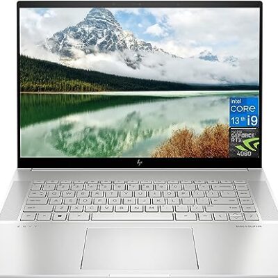 HP Envy 16 Laptop 2023 Newest WQXGA Touchscreen Intel Core i9 13900H NVIDIA GeForce RTX 4060 16GB DDR5 RAM 1TB SSD Natural Silver