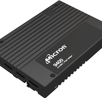Micron 9400 7.50 TB Solid State Drive Internal U.3 PCI Express NVMe 4.0 x4