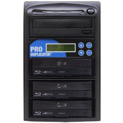 Produplicator 1 to 3 Blu-ray BD BDXL M-Disc CD DVD Duplicator Regular