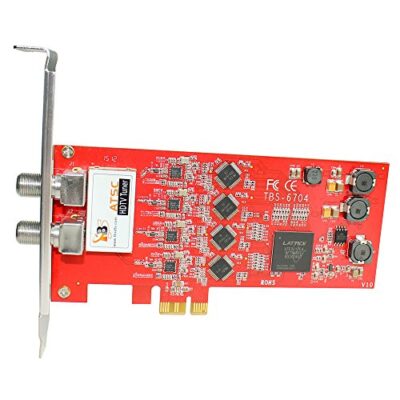 TBS®6704 Quad Tuner PCIe Card for IPTV Server