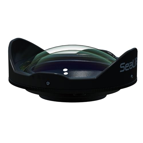 SeaLife Wide Angle Dome Lens 52mm for SportDiver Housing Black