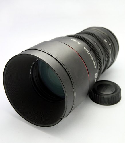 Cinematics Customized Cine Zoom Lens 80-200mm F/2.8D ED V2 for DSLR Cameras